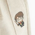 Cool Club, Pantaloni trening pentru baieti, bej, imprimeu Harry Potter