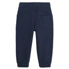 Cool Club, Pantaloni trening pentru baieti, bleumarin, imprimeu mistret