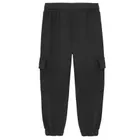 Cool Club, Pantaloni trening pentru baieti, caldurosi, negru