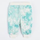 Cool Club, Pantaloni trening pentru baieti, ecru-turcoaz