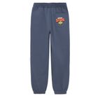 Cool Club, Pantaloni trening pentru baieti, oversize, albastru, imprimeu Brawl Starss