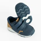 Cool Club, Pantofi sport pentru baieti, albastru, brant din piele, parfumati, talpa Bio-Flex