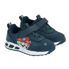 Cool Club, Pantofi sport pentru baieti, bleumarin, talpa cu leduri, imprimeu Paw Patrol