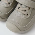 Cool Club, Pantofi sport pentru baieti, parfumati, gri, brant din piele, talpa Bio-Fit