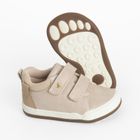 Cool Club, Pantofi sport pentru fete, bej, parfumati, brant din piele, talpa Barefoot