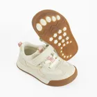 Cool Club, Pantofi sport pentru fete, bej, talpa Barefoot