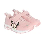 Cool Club, Pantofi sport pentru fete, roz, talpa cu leduri, imprimeu Minnie Mouse