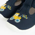 Cool Club, Papuci de casa pentru baieti, albastru, brant din piele