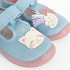 Cool Club, Papuci de casa pentru fete, albastru, Comfort-Fit