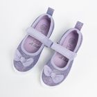 Cool Club, Papuci de casa pentru fete, mov, cu funda