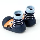 Cool Club, Papuci de casa tip soseta pentru baieti, bleumarin