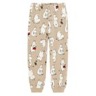 Cool Club, Pijama pentru baieti, bej, Imprimeu Moomins