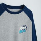 Cool Club, Pijama pentru baieti, gri-bleumarin