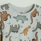 Cool Club, Pijama pentru baieti, gri melanj
