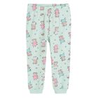 Cool Club, Pijama pentru fete, menta verde, imprimeu Peppa Pig