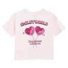 Cool Club, Pijama pentru fete, roz, imprimeu SmileyWorld