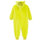 Cool Club, Pijama-salopeta cu gluga pentru baieti, verde, Grinch