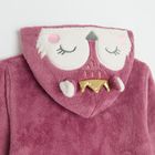 Cool Club, Pijama-salopeta cu gluga pentru fete, claret