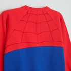 Cool Club, Pijama-salopeta pentru baieti, bluemarin-rosu, imprimeu Spider-Man