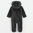 Cool Club, Pijama tip salopeta cu gluga pentru baieti, granit, imprimeu Batman