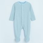 Cool Club, Pijama tip salopeta pentru baieti, albastru, set, 2 buc.