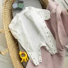 Cool Club, Pijama tip salopeta pentru bebelusi, alb