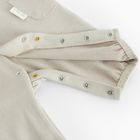 Cool Club, Pijama tip salopeta pentru bebelusi, bej