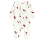 Cool Club, Pijama tip salopeta pentru fete, mix, imprimeu Hello Kitty, set, 2 buc.