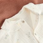 Cool Club, Pijama tip salopeta pentru fete, muselina, piersica