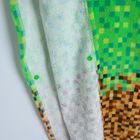 Cool Club, Prosop tip poncho cu gluga pentru baieti, verde