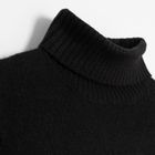 Cool Club, Pulover cu guler inalt pentru fete, negru