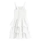 Cool Club, Rochie cu bretele pentru fete, alb