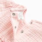 Cool Club, Rochie cu maneca lunga pentru fete, muselina, roz