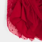 Cool Club, Rochie cu maneca lunga pentru fete, rosu