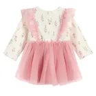 Cool Club, Rochie cu maneca lunga pentru fete, roz