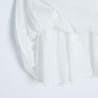 Cool Club, Rochie cu maneca scurta pentru fete, alb