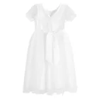Cool Club, Rochie cu maneca scurta pentru fete, alb