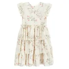 Cool Club, Rochie cu maneca scurta pentru fete, bej