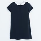 Cool Club, Rochie cu maneca scurta pentru fete, bleumarin