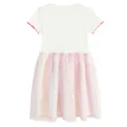 Cool Club, Rochie cu maneca scurta pentru fete, mix, imprimeu Lilo si Stitch