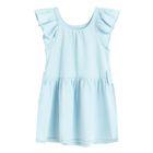 Cool Club, Rochie de blugi pentru fete cu maneca scurta, albastru