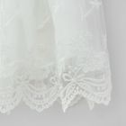 Cool Club, Rochie fara maneci pentru fete, alb, imprimeu flori