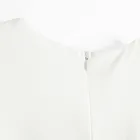 Cool Club, Salopeta pentru fete fara maneci, alb