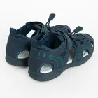 Cool Club, Sandale pentru baieti, albastru, brant din piele