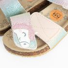 Cool Club, Sandale pentru fete, brant din piele, mix