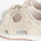 Cool Club, Sandale pentru fete, ecru, brant din piele