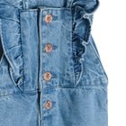 Cool Club, Sarafan de blugi pentru fete, denim, cu nasturi