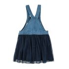 Cool Club, Sarafan de blugi pentru fete, denim, tulle