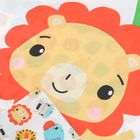 Cool Club, Set lenjerie pat fetite, 2 piese, alb, Fisher-Price, 135-100 cm