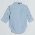 Cool Club, Set pentru baieti, Body cu maneca lunga, Cravata pentru baieti, albastru, bleumarin